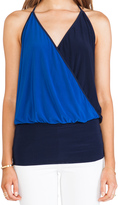 Thumbnail for your product : T-Bags 2073 T-Bags LosAngeles Wrap Front Halter Top