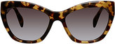 Thumbnail for your product : Cat Eye Prada Havana medium cat-eye sunglasses