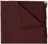 Thumbnail for your product : Saint Laurent Wool Scarf Women's Burgundy