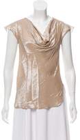 Thumbnail for your product : Tuleh Metallic Cowl Neck Top