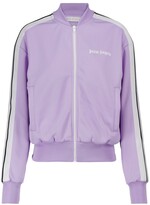 Thumbnail for your product : Palm Angels Logo zipped track jacket