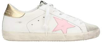Golden Goose Deluxe Brand 31853 Superstar White Pink Sneakers