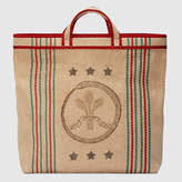 Thumbnail for your product : Gucci Printed jute tote