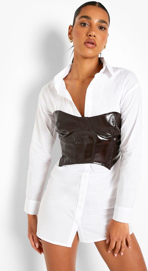t shirt dress with corset