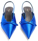 Thumbnail for your product : Balenciaga Knife Slingback Mules - Womens - Blue
