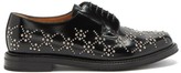 Thumbnail for your product : Noir Kei Ninomiya X Churchs Studded-leather Derby Shoes - Black