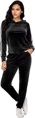 velour leisure suits womens