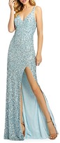 Thumbnail for your product : Mac Duggal Sequined Fishtail Gown