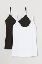 Thumbnail for your product : H&M 2-pack Cotton Tank Tops