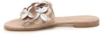 Kennel + Schmenger Kennel Schmenger Schmenger Floral Leather Flat Sandal - Women's