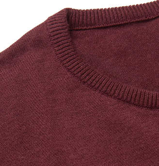 John Smedley Theon Slim-Fit Sea Island Cotton And Cashmere-Blend Sweater