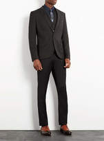 Thumbnail for your product : Topman Charcoal Skinny Suit Pants