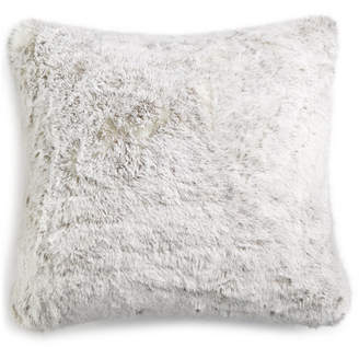 Hotel Collection CLOSEOUT! Faux-Fur 20" Square Decorative Pillow, Created for Macy's
