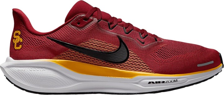 Nike Pegasus 41 USC Running Shoes, Men's, M7/W8.5, Crimson/Black/Gold