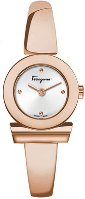 Ferragamo Women's Gancino Bracelet Watch, 27mm