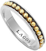 Thumbnail for your product : Lagos 3mm Stackable Silver & 18k Enso Ring