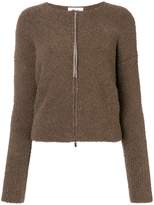 Thumbnail for your product : Fabiana Filippi drop shoulder cropped cardigan