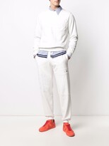 Thumbnail for your product : Lacoste Embroidered Logo Panelled Sweatshirt