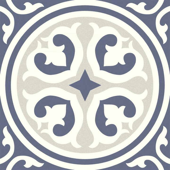 Design Mural 9.09 in. x 9.09 in. Porcelain Floor and Wall Tile (10.332 sq. ft./Case)