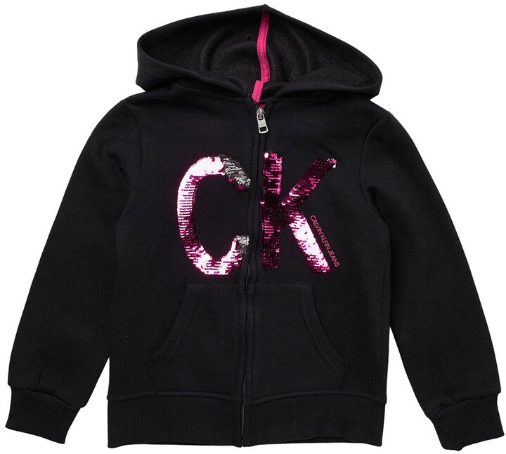 girls sequin hoodie