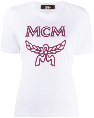 MCM logo-print cotton T-shirt