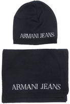 Thumbnail for your product : Armani Jeans Navy Hat and Scarf Set