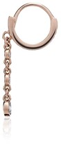 Thumbnail for your product : Jacquie Aiche 14K rose gold diamond drop earring