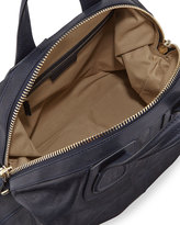 Thumbnail for your product : Givenchy Nightingale Medium Leather Satchel Bag, Blue