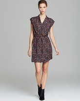 Thumbnail for your product : AQUA Dress - Neon Tweed Cross Front