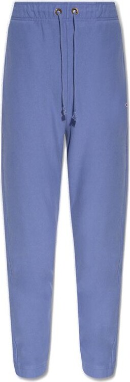 Champion Logo Patch Tapered Drawstring Track Pants