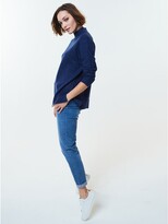 Thumbnail for your product : M&Co High neck front seam jumper