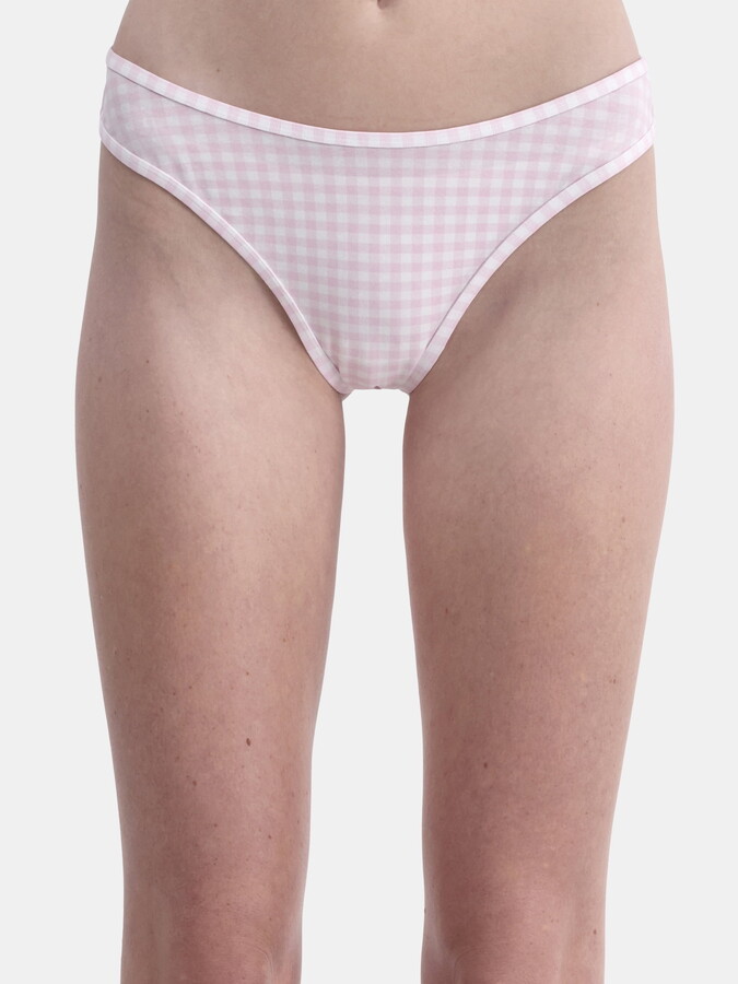 No Boundaries Cotton Thong Panty, Women’s and Women’s Plus, Sizes S-XXXL