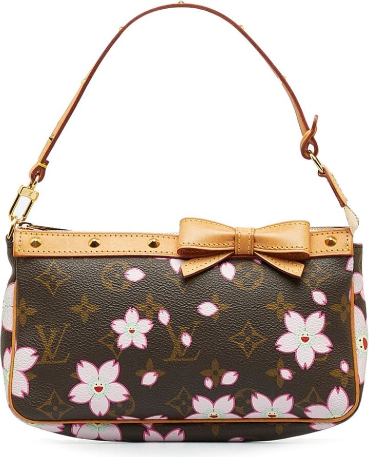Louis Vuitton x Takashi Murakami 2003 pre-owned Cherry Blossom Pochette  Accessoires clutch bag - ShopStyle