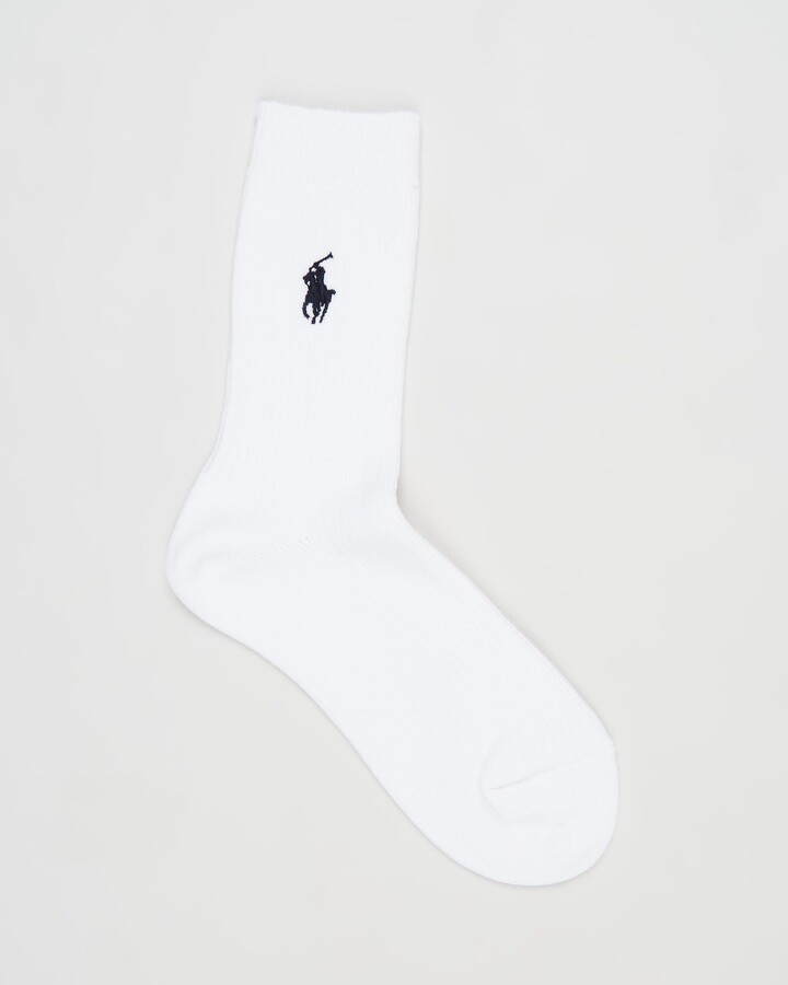 white polo socks