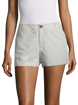 James Perse Tailored Twill Shorts