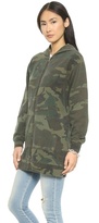 Thumbnail for your product : TEXTILE Elizabeth and James Camo Zip Front Hoodie