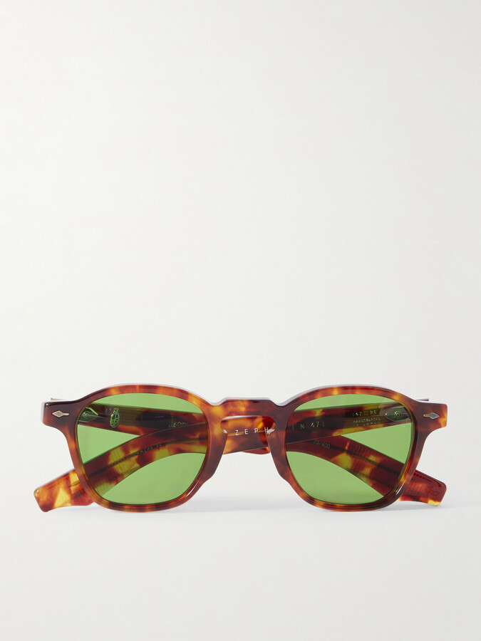 Jacques Marie Mage Zephirin 47 Round-frame Tortoiseshell Acetate Sunglasses - One size
