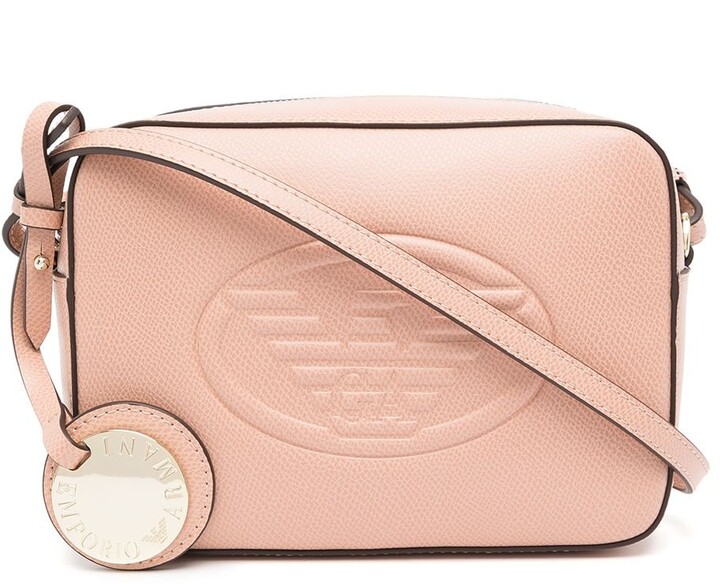Emporio Armani EmbossedLogo Crossbody Bag ShopStyle