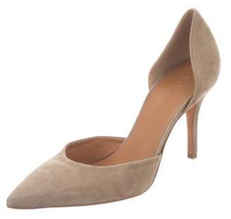 Vince Suede Pointed-Toe Pumps