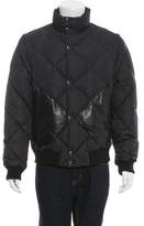 Thumbnail for your product : Louis Vuitton Leather-Trimmed Puffer Jacket