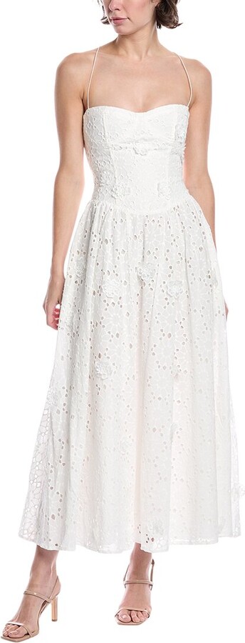 Bardot Estie Broderie Maxi Dress