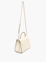 Thumbnail for your product : Valextra Iside Mini Leather Bag - White