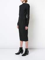 Thumbnail for your product : Rick Owens fitted midi dress