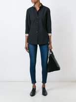 Thumbnail for your product : Burberry Check Detail Stretch-cotton Shirt