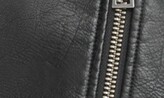 Thumbnail for your product : Levi's Longline Belted Faux Leather Moto Jacket