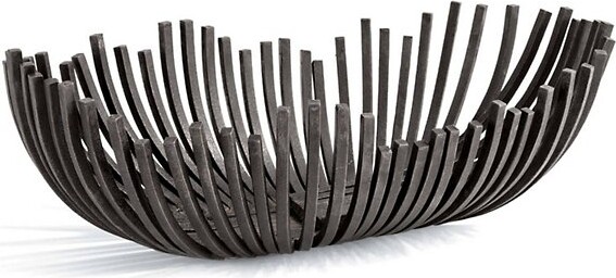 REGINA ANDREW Webbed Oblong Bowl in Black