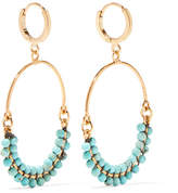 Isabel Marant - Gold-plated Beaded Earrings - one size