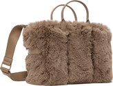 Thumbnail for your product : Marc Jacobs Beige 'The Year Of Rabbit Small' Tote
