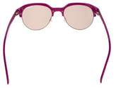 Thumbnail for your product : Carrera Half-Rim Tinted Sunglasses
