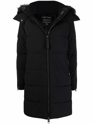 Calvin Klein Hooded Padded Coat